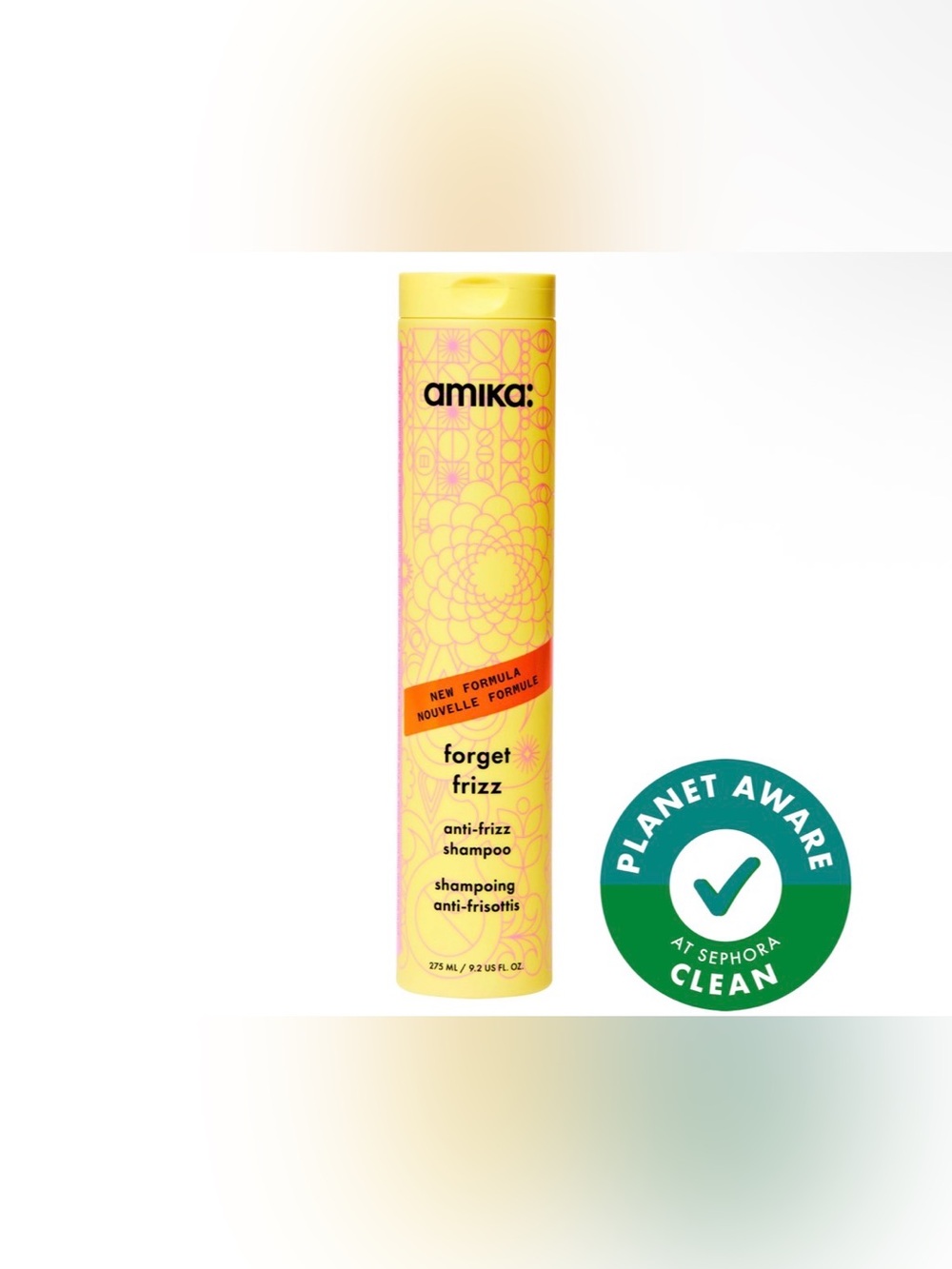 amika Forget Frizz Anti-Frizz Shampoo